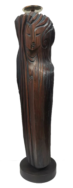  Горная красавица АР-3544, подсвечник  (48 см)   Единственный экземпляр! от Горно-Алтайской мастерской Кезер